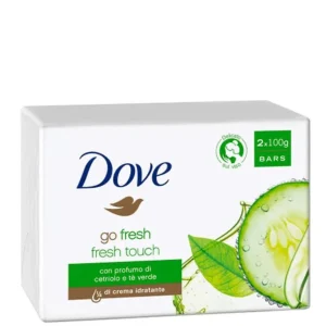 Sabonete Sólido Hidratante DOVE GO FRESH 2x100g