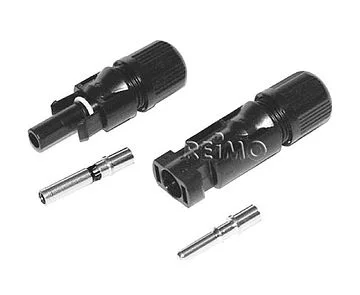 Conector solar MC4 fêmea