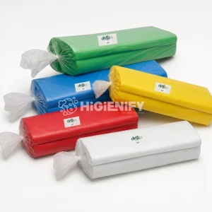 Sacos do Lixo Industriais em Cores 80x120cm | 10kg