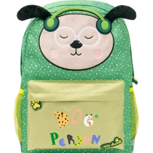 Mochila Dog Person Green Furry